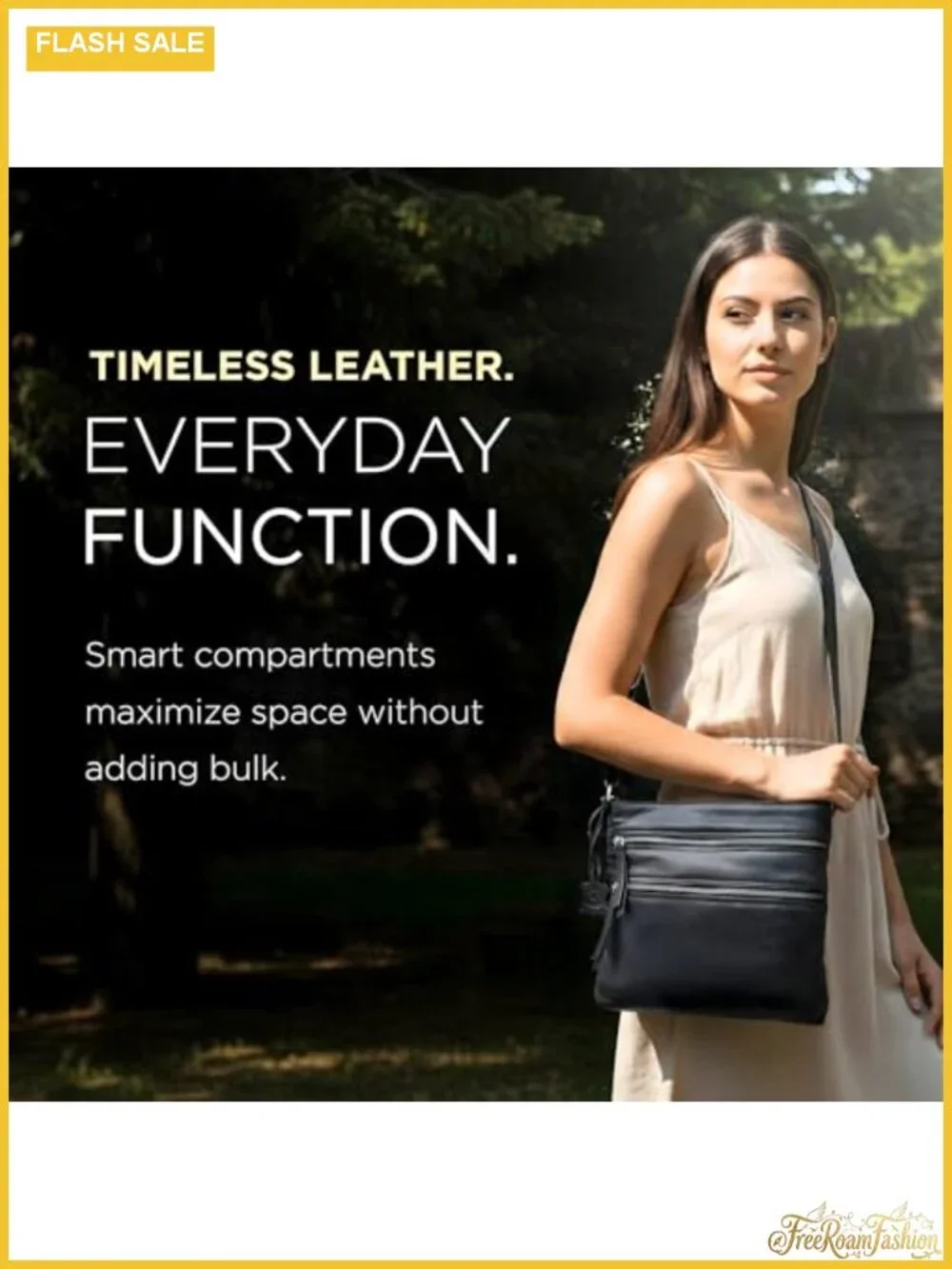 Genuine Leather Satchel Crossbody Handbag with Adjustable Strap